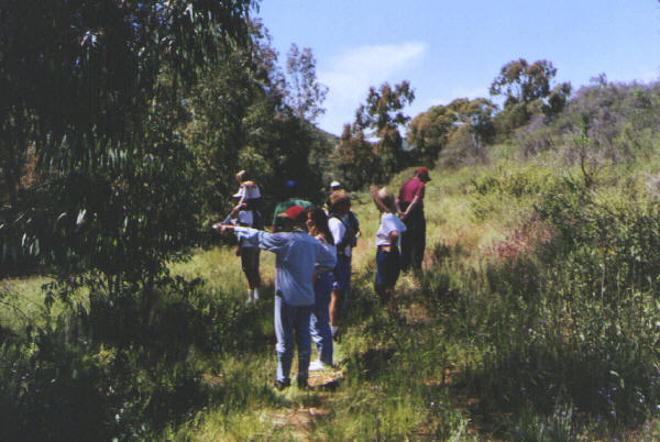 Strolling through the  Escondido Creek Conservancy