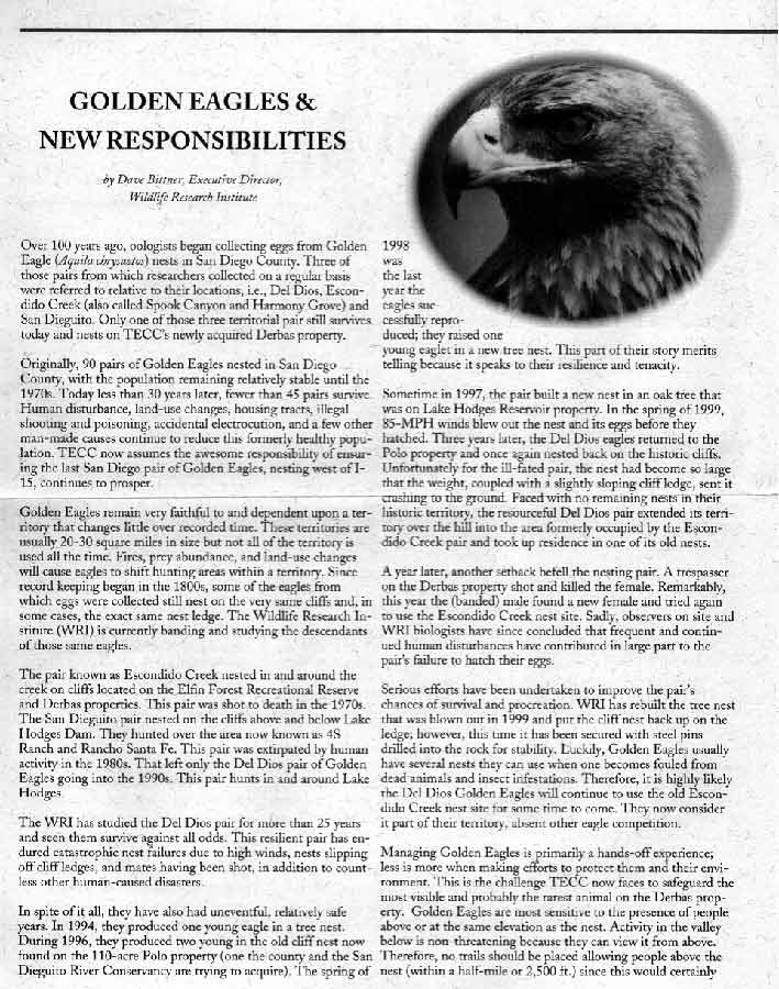 TECC Winter 2002 Newsletter Page 2