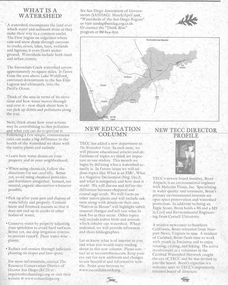 winter 2000 newsletter